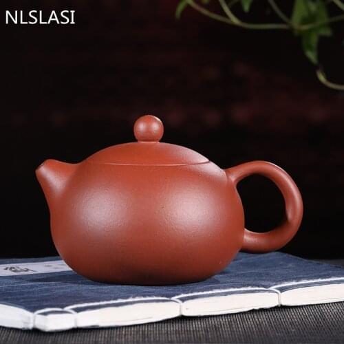 Yixing tea pot purple clay Xishi teapot beauty kettle Raw ore Handmade Tea set authentic Tie Guanyin Puer 188 ball hole filter