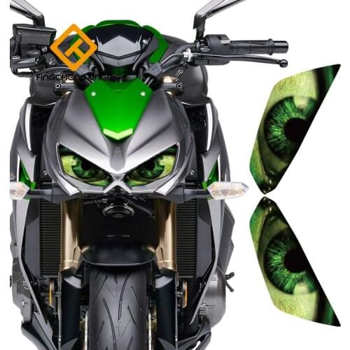 Motorcycle headlight protection sticker Front Fairing Headlight Sticker Guard Sticker for KAWASAKI Z1000 2014 2015 2016