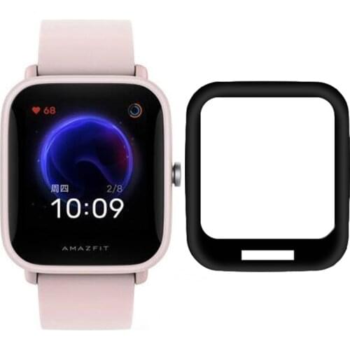 3D Curved Edge Soft Protective Film Smartwatch Full Cover Protection For Amazfit Bip U/Pro/Pop Smart Watch LCD Screen Protector