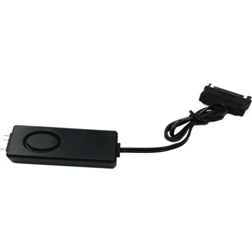 5V 3Pin ARGB Controller SATA Pin Power Supply Desktop Computer Remote Control for 3Pin 5V Case LED Lighting
