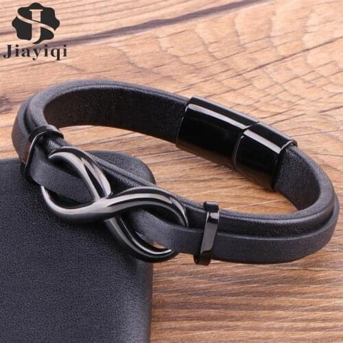 Jiayiqi Leather Bracelets