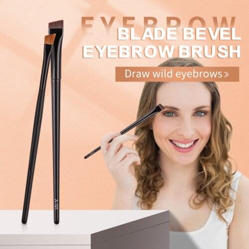 Makeup Brush Solid Wood Eye Makeup Brush for Eyeliner Eyeshadow Concealer Makeup Tool