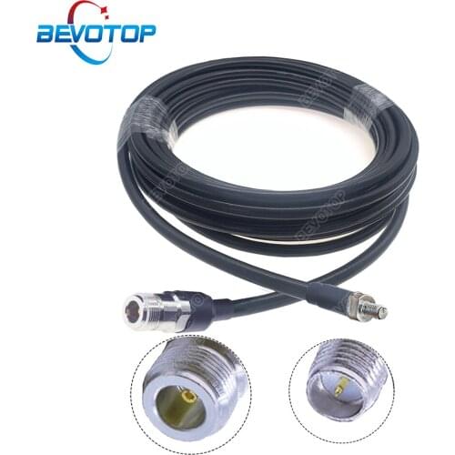 LMR400 Pigtail N Female to RP-SMA Female 50 Ohm RF Extension Cable Jumper for 4G LTE Cellular Amplifier Phone Signal Booster