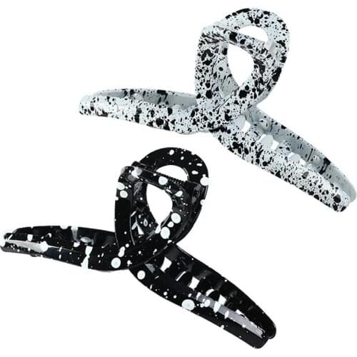 Fashion Hair Claw Clip Large Barrette Crab Hair Claws Bath Clip Ponytail Clip for Women Girls Headwear Hair Accessories Gift