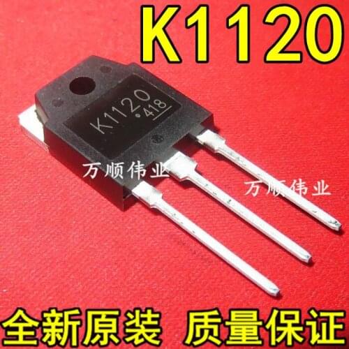 Send free 20PCS The field effect tube 2SK1120 K1120 TO-3P 1000V 8A Electric welding machine is used triode