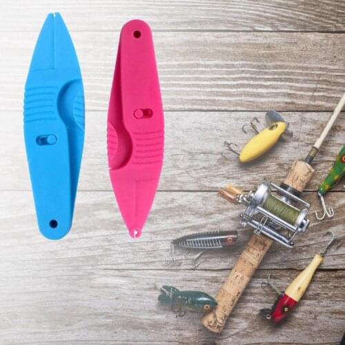 Portable ABS Plastic Serrated Jaw Earthworm Clip Gripper Fishing Bait Lure Clamp рыбалка pesca