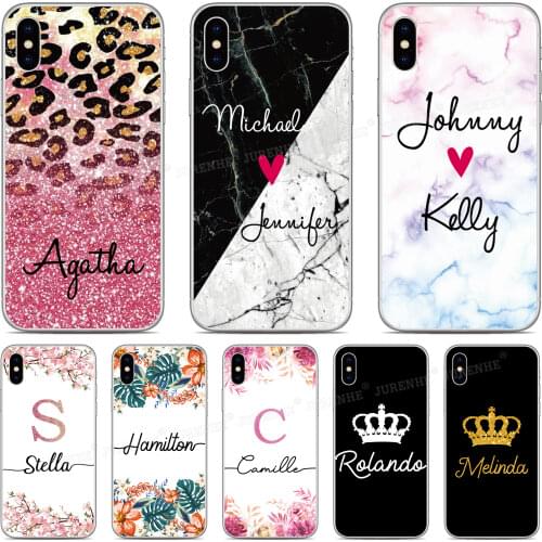 Personalize Customize Name Cover Case For LG K50s K40s Stylus 4 5 6 K50 K40 K30 K20 2019 K8 K9 K10 2018 K11 Custom Phone Case