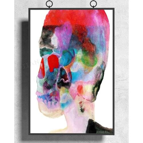 H166 Spoons Hot Thoughts Wall Sticker Silk Poster Art Home Decoration