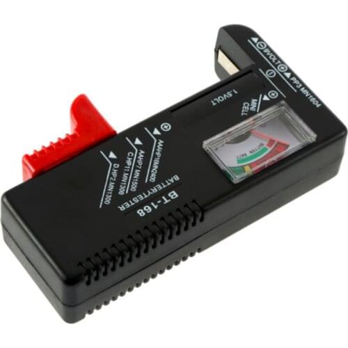 BT-168 Battery Tester Battery Tester Battery Tester for 9V 1.5V and AA AAA Cell Batteries