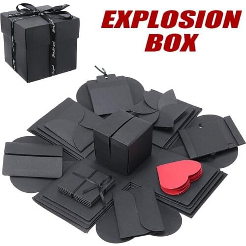 Explosion Box DIY Wedding Explosion Box Creative Scrapbook DIY Photo Album Valentines Day Christmas Gift Boxes