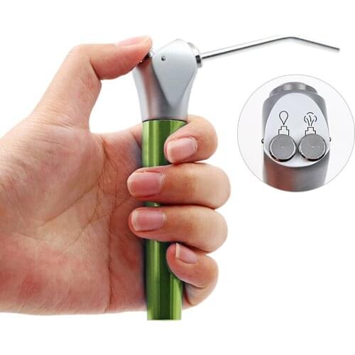 1 set Dental 3/Three Way Handpiece Dental Oral Teeeth Whitening Cleaning Triple Syringe Handpiece with 2/Two Nozzles Tips Tubes