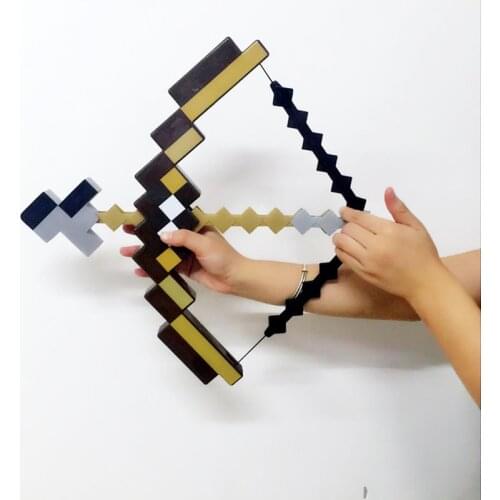2020 High Quality PVC Mine Design Blue Bow and arrow Diamond Sword gift for kids