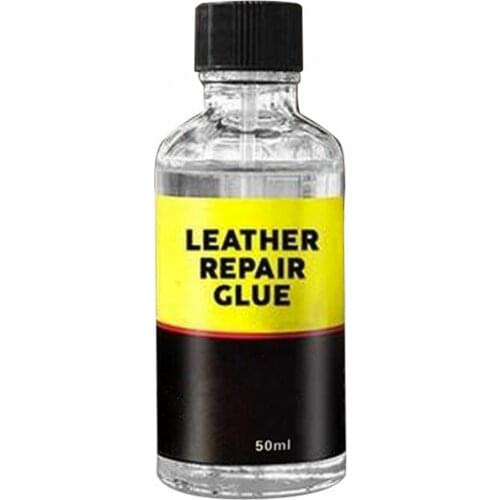 60% Hot Sale Cleaning Agent Car Leather Repair Glue Vehicle Seat Maintenance Care Agent Scratch Recover 50ml For Car Repair Tool
