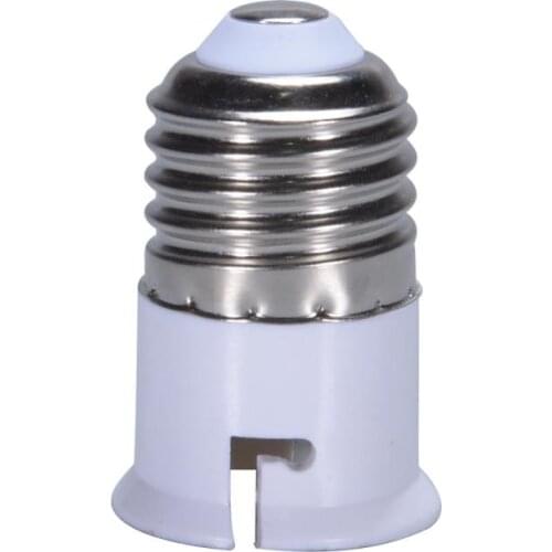Led Lamp Bulb Base E27 to B22 Light Lamp Bulb Socket Adapter Base Converter Edison Screw to Bayonet Cap