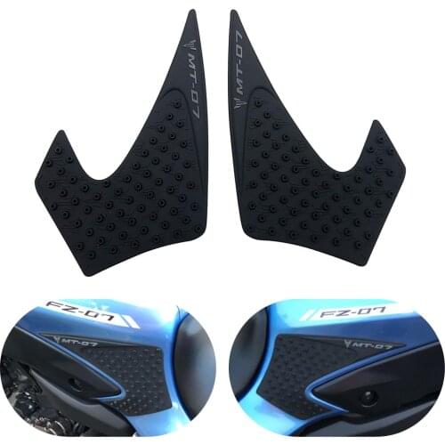 Motorcycle Accessories For Yamaha MT-07 MT07 MT 07 2014 2015 2016 2017 Anti slip Tank Pad Side Gas Knee Grip Protector Stickers