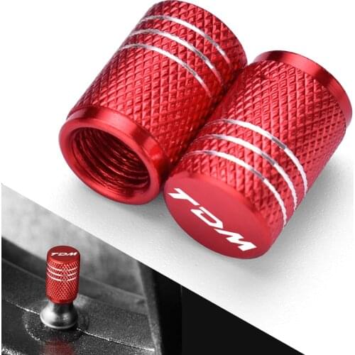 Motorcycle CNC Aluminum Wheel Tire Valve Stem Caps Dustproof Cover For Yamaha TDM 850 TDM850 1991-2020 TDM 900 TDM900 2004-2015