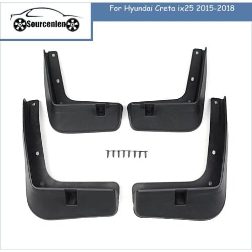 Car Front Rear Mud Flap Mudguards Splash Guards for Hyundai Creta Ix25 2015 2016 2017 2018