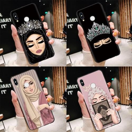 For Huawei Honor 10i 10 i 20 P30 P20 P40 Lite E Pro 8X 9X Nova 5T 8SE Y6 Y7 Y9 P Smart 2019 2020 2021 Crown Muslim Islamic Case