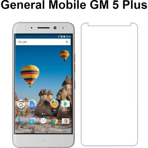 For General Mobile Gm 5 Plus Screen Protector High Quality Mobile Phone Front Glass Protector For Gm 5 Plus+Tempered Glass Film