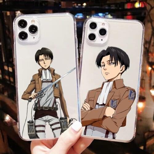 Fashio Japan Anime Attacking Giant Soft silicone Phone Case For iPhone SE 12mini 12pro 11pro Max 7 8 6s Plus XR Xs Max TPU cover