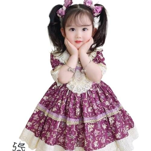 Summer Kids Holiday EID Girls Turkey Flower Girl Dress for Weddings Flower Girl Dresses Party Dress for Kids Girl Birthday Dress