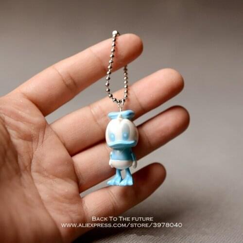 Disney Mickey Mouse Donald Duck 3.5cm mini Action Figure Anime Decoration Collection Figurine Toy model for children gift