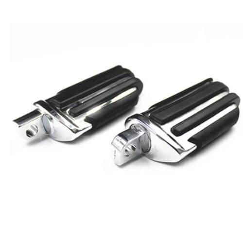 Motorcycle Front Rear Footpeg Foot pegs Aluminum Footrests For Harley Dyna Softail Fatboy Electra Street Glide Sportster XL