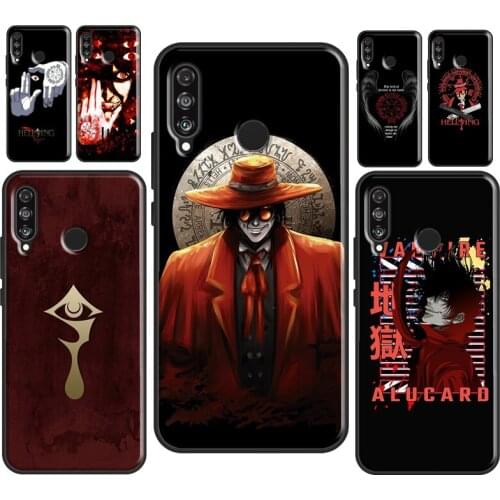 Hellsing Alucard Soft Case For Huawei P Smart 2019 2021 Z P40 P20 P30 Pro Mate 10 20 Lite TPU Cover Shell