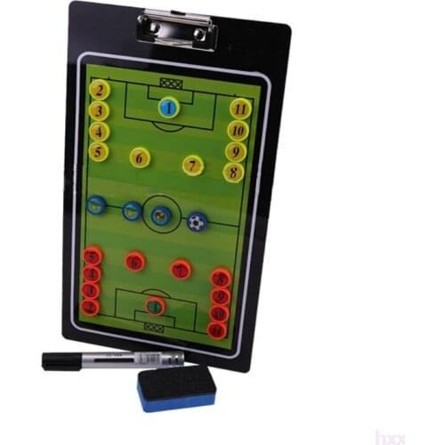 New Football Coach Tactics Research Clipboard Magnetic Folder Coaching PVC Board