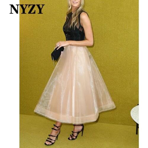 NYZY Women's Dresses Below The Knee