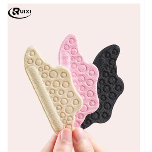 A pair of heel pads comfortable heel invisible sticker protective pad antiskid insole womens insole pain relief foot care inser
