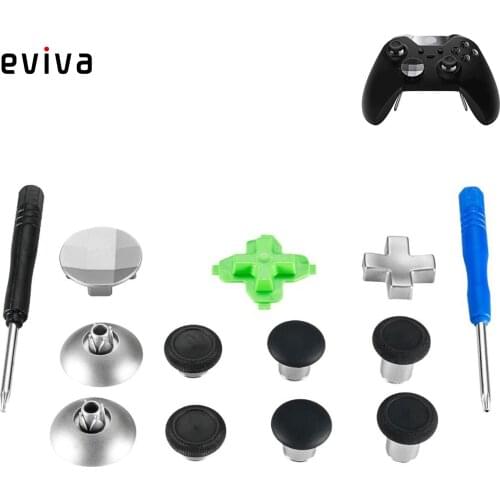 Swap Thumb Grips For XBOX ONE Elite Controller Analog Stick D-Pad & Bumper For PS4 For Switch Pro Trigger Buttons