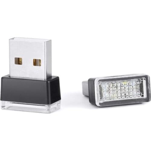 USB Light LED Modeling Car Ambient Light Neon For Peugeot RCZ 206 207 208 301 307 308 406 407 408 508 2008 3008 4008 5008