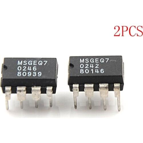 2PCS MSGEQ7 Band Graphic Equalizer IC DIP-8 MSGEQ7