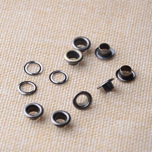 3/16" 5mm (inside) 1000 Bronze eyelets grommet cloth bag accessories