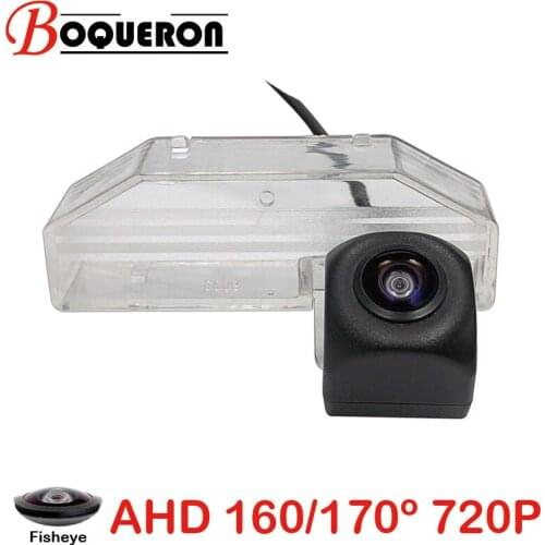 Fisheye 170 Degree HD 1280x720P AHD Car Vehicle Rear View Reverse Camera For Mazda CX-9 RX-8 Mazda6 6 Atenza GH 2002~2017