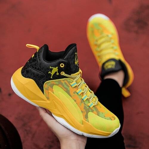 Boy Basketball Shoes Brand Kids Sneakers High Quality Breathable Non-slip Boys Sport Shoes Top Child Trainer Shoes Boys Basket