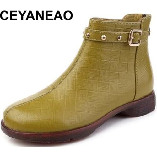 Женские высокие ботинки CEYANEAO China At AliExpress