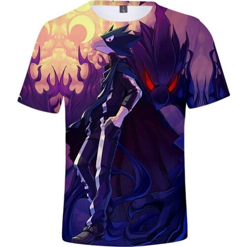 My Hero Academia 3D Comic Print Short Sleeve Latest Comfort T-Shirt Men Women Summer Pop 3D Fashion Tops Girls Boys