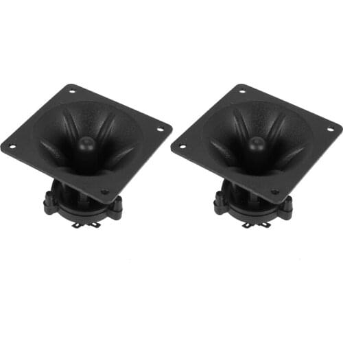 Hot 2Pc Tweeters Piezoelectric Tweeter Loudspeaker Ceramic Buzzer Treble Square Audio Speaker
