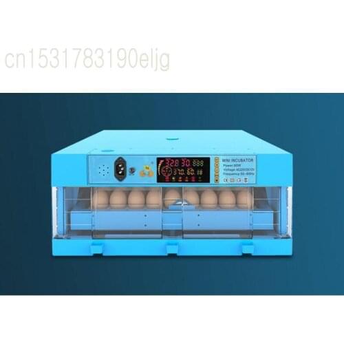 Incubator small household automatic intelligent egg incubator mini incubator chick seedling duck goose water bed incubator