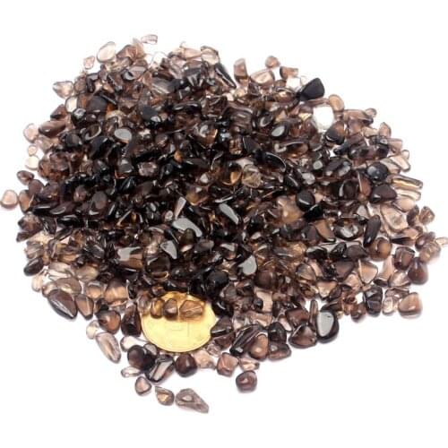 Beautiful Natural Smoky Quartz Crystal Tumbled Stone Reiki Healing Garden Decorative For Gift Sale 100g