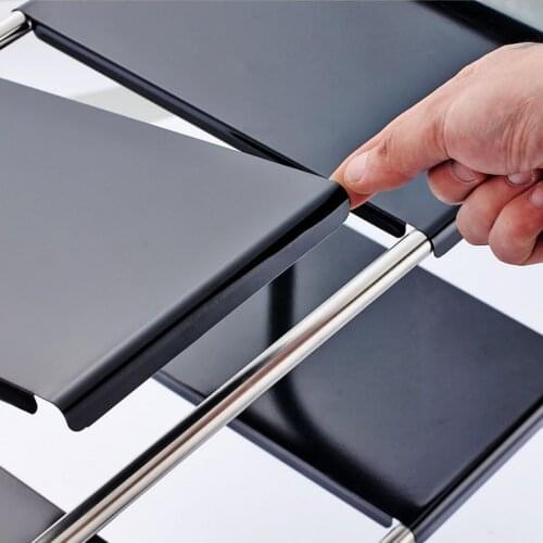 Stainless steel kitchen sink storage rack, retractable multi-layer storage rack, kitchen storage rack, kitchen storage rack