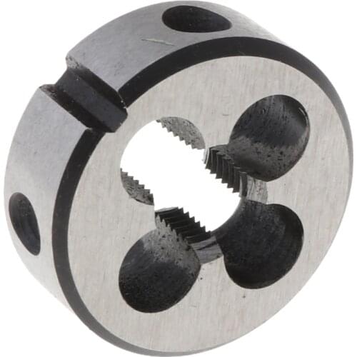 Top Quality M10 x 1.00 Fine Thread Male Tap Tool Set Straight Grooved Wire Tap Round Die Mar-18