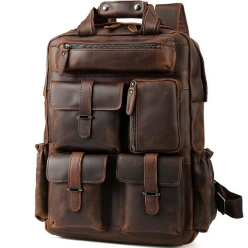 Newsbirds Men's Leather Backpacks China