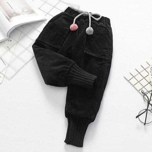 New Baby Pants Thick Winter Baby Child Trousers Pants Children Leggings Kids Thick Velvet Pants Boys Warm Trousers