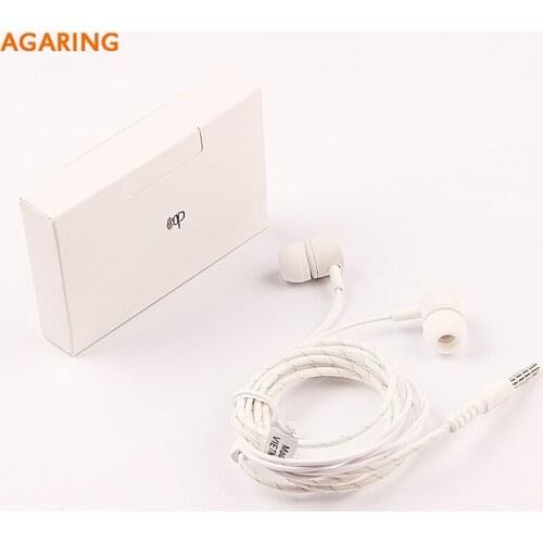 Original Universal Sports Headset For LG G5 SE G5 Plus G5 Mini V35 ThinQ G8s ThinQ In-ear Earpiece with Remote Control Earbuds