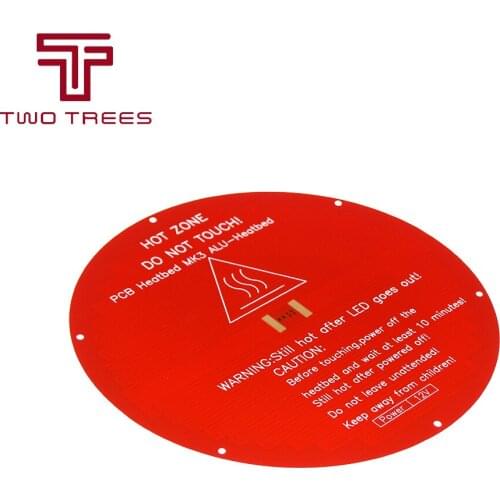 MK3 hotbed latest Aluminum Plate heated 3D Printer Part Hot-bed Support 12V 220W 220*220*3.0mm 3D printer hotbed DIY Accessories