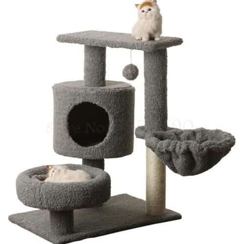 Cat shelf cat nest one cat climbing frame cat climbing frame villa large cat tower luxury cat grab cat tree cat grab post
