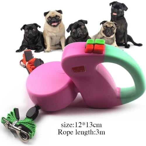 Dog Collar Leash Automatic Retractable Leash Harness Puppy Patrol Rope Walking Cat Traction Small Medium Dog Leash Pet Supplies